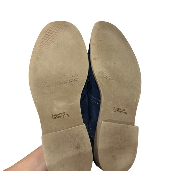 JOHNSTON & MURPHY SUEDE OXFORD FLEX (Retail $140) - Picture 6 of 6